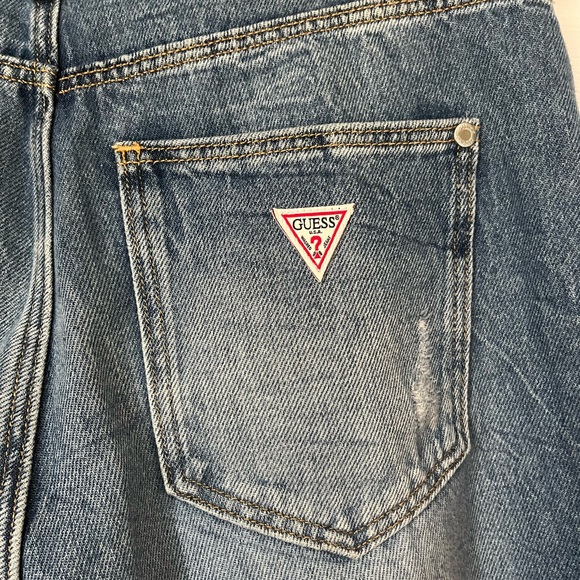 GUESS high waisted straight leg jeans - Picture 4 of 6